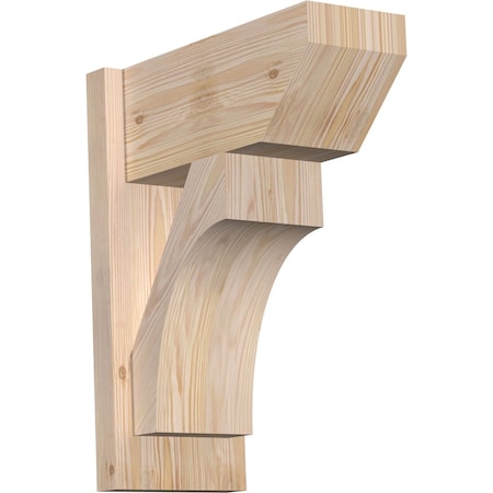 Ekena Millwork Westlake Slat Smooth Outlooker, Douglas Fir, 7 1/2"W x 16"D x 20"H OUT08X16X20WTL06SDF